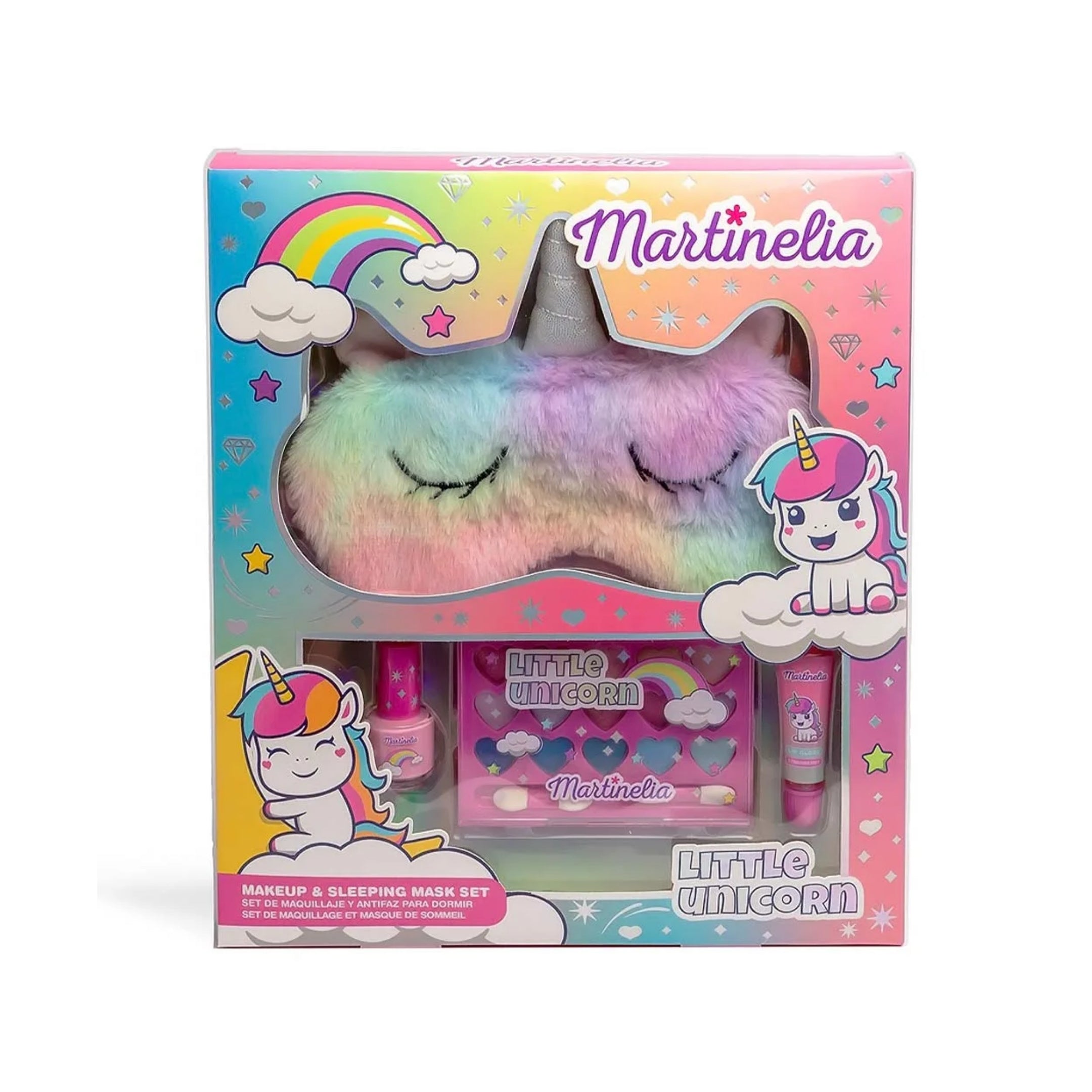 Martinelia Little Unicorn Makeup & Sleeping Mask Set Martinelia